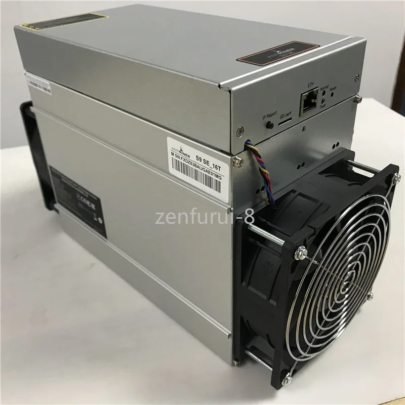 Antminer S9SE 16T Special Edition 16nm ASIC Miner Bitcoin Miner with PSU Power Supply SHA-256 Bitcoin Whatsminer
Antminer S9SE 16T Special Edition 16nm ASIC Miner Bitcoin Miner with PSU Power Supply SHA-256 Bitcoin Whatsminer