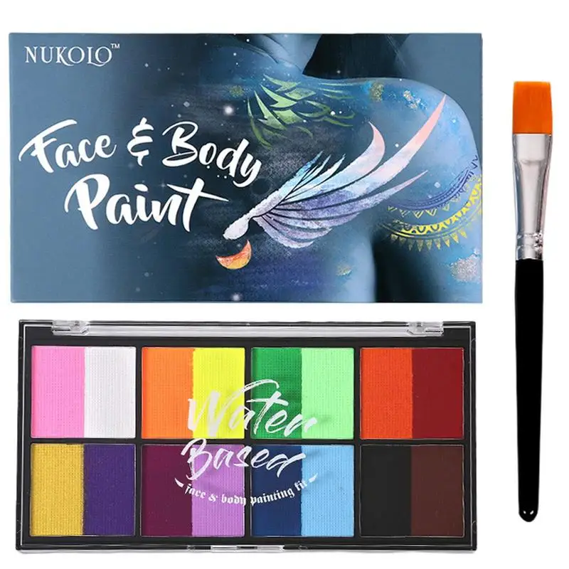 2023 Face Body Painting Kids Adults Safe Water Based Face Paint Football Christmas Halloween Party Tools Cosplay Makeup
2023 Face Body Painting Kids Adults Safe Water Based Face Paint Football Christmas Halloween Party Tools Cosplay Makeup