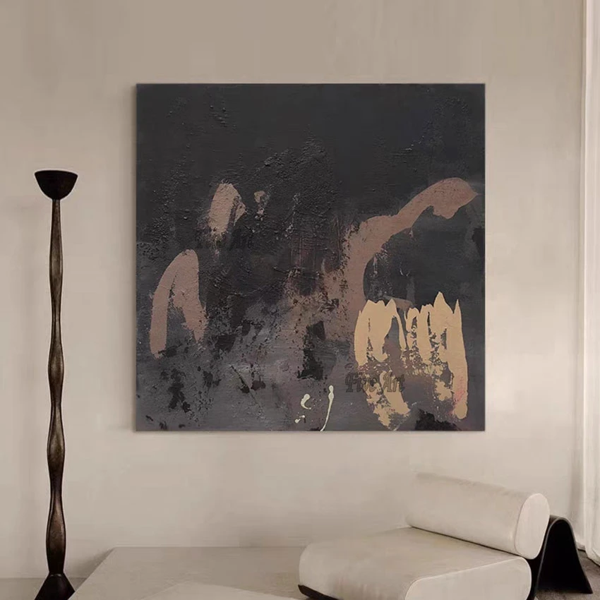 Аксессуары для украшения интерьера дома, простой современный текстурированный холст темного цвета, акриловая живопись, искусственный холст
Аксессуары для украшения интерьера дома, простой современный текстурированный холст темного цвета, акриловая живопись, искусственный холст