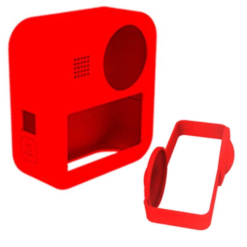 Soft Silicone Cover Protective Housing Case Compatible for MAX 360 Sports Camera Professional Protective Dome Lens Parts
Soft Silicone Cover Protective Housing Case Compatible for MAX 360 Sports Camera Professional Protective Dome Lens Parts