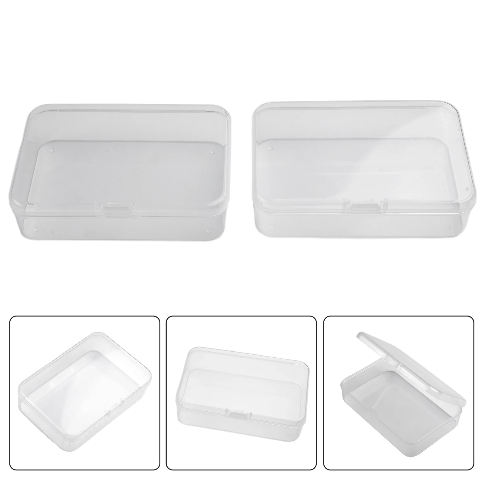 Crafts Neads Organizer Clear Rectangle Case 5pcs Plastic Box Jewelry Packaging Receiving Container Transparent
Crafts Neads Organizer Clear Rectangle Case 5pcs Plastic Box Jewelry Packaging Receiving Container Transparent