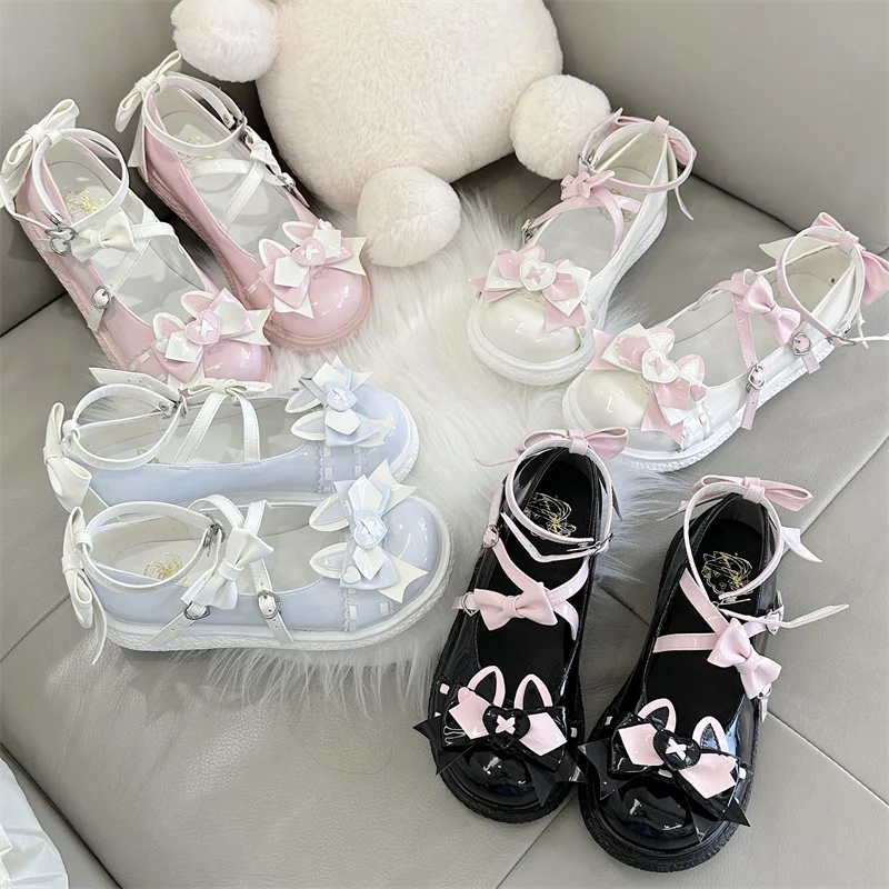 Cosplay Lolita Single Shoe Cream Bunny Original Student Sweet Round Toe Shallow Mouthed Lolita Women's Shoes
Cosplay Lolita Single Shoe Cream Bunny Original Student Sweet Round Toe Shallow Mouthed Lolita Women's Shoes