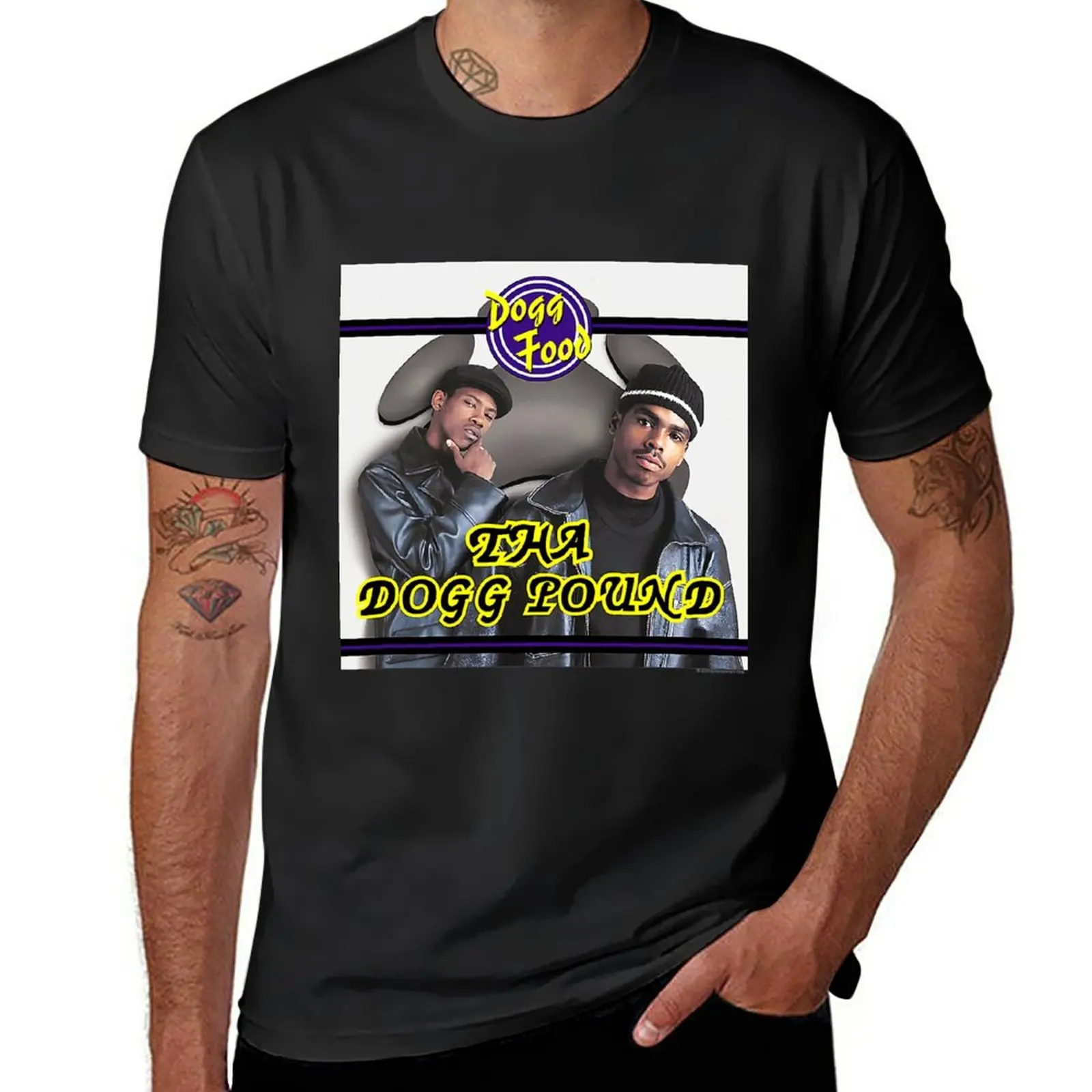 New Death Row Records Dogg Food Album Cover T-Shirt Short t-shirt Aesthetic clothing black t shirts mens workout shirts
New Death Row Records Dogg Food Album Cover T-Shirt Short t-shirt Aesthetic clothing black t shirts mens workout shirts