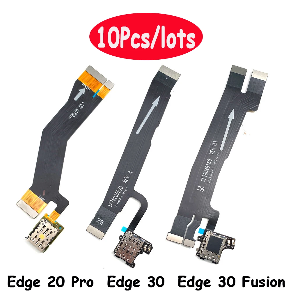 10Pcs, Tray Slot Reader Socket For Moto Edge 20 Pro / Edge 30 Fusion S30 Pro Main Board Motherboard LCD Display Connector Flex
10Pcs, Tray Slot Reader Socket For Moto Edge 20 Pro / Edge 30 Fusion S30 Pro Main Board Motherboard LCD Display Connector Flex