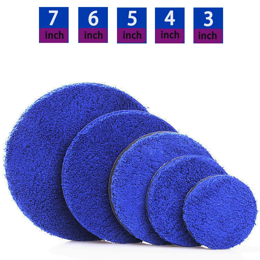 2PCS 3/4/5/6/7 Inch Removing Wax Buffer Pads Microfiber Polishing Pad Replaceable Buffing Pads For DA/RO Polisher Car Wash Clean
2PCS 3/4/5/6/7 Inch Removing Wax Buffer Pads Microfiber Polishing Pad Replaceable Buffing Pads For DA/RO Polisher Car Wash Clean