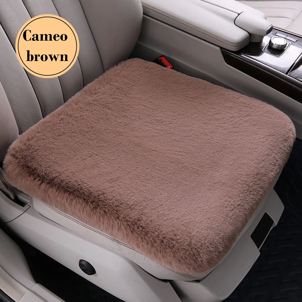 Car Seat Cushion Driver Seat Cushion Winter Warm Fluffy Plush Thick Wool Chair Home Car Pad Seat Cover interior accessories 
Car Seat Cushion Driver Seat Cushion Winter Warm Fluffy Plush Thick Wool Chair Home Car Pad Seat Cover interior accessories
