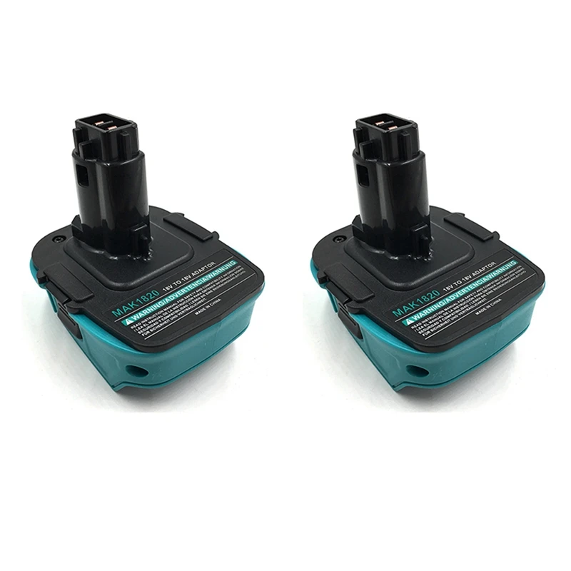 2X MAK1820 Adapter Converter For Makita 18V Li-Ion Battery BL1830 BL1860 For Dewalt DC9096 Ni-Cd Ni-Mh Battery Tools
2X MAK1820 Adapter Converter For Makita 18V Li-Ion Battery BL1830 BL1860 For Dewalt DC9096 Ni-Cd Ni-Mh Battery Tools