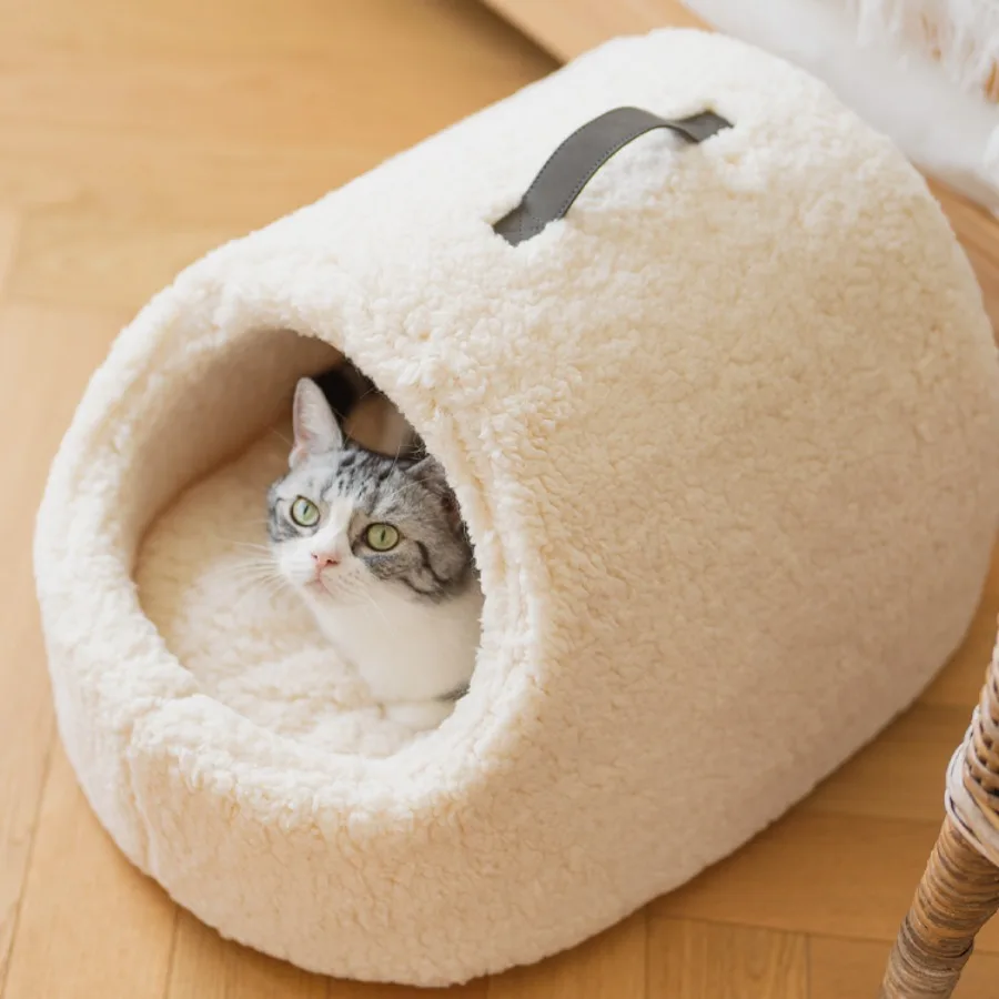 Unique Closed Four Seasons Villa Sleep Cat Bed Cute Washable Cats Nest Fashion Furniture Removable Cama Para Perros Pet Supplies
Unique Closed Four Seasons Villa Sleep Cat Bed Cute Washable Cats Nest Fashion Furniture Removable Cama Para Perros Pet Supplies