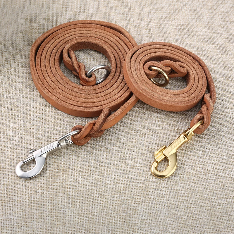 Leather leash for a dog Braided Real Leather Dog leash training German Shepherd Dog Lead Large Dog Traction Rope 3m long
Leather leash for a dog Braided Real Leather Dog leash training German Shepherd Dog Lead Large Dog Traction Rope 3m long