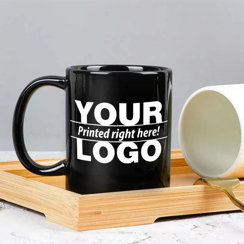

DIY personalized ceramic cups Creative gift black coffee mugs mugs drink beer mugs