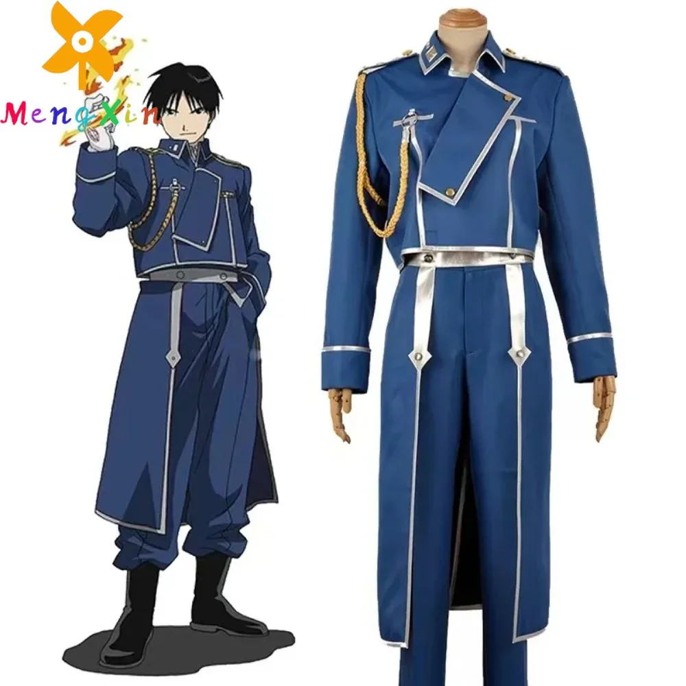 MengXin Anime Fullmetal Alchemist Roy Mustang Cosplay Costume Uniform Halloween Brotherhood Suit
MengXin Anime Fullmetal Alchemist Roy Mustang Cosplay Costume Uniform Halloween Brotherhood Suit
