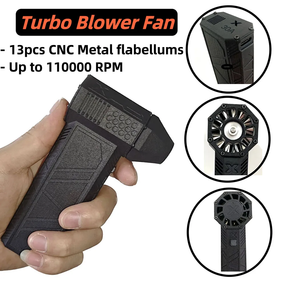 Powerful Blower With High Speed Duct Fan Mini Turbos Jet Fan 110,000 RPM Turbo Violent Fan High Performance Brushless Motors
Powerful Blower With High Speed Duct Fan Mini Turbos Jet Fan 110,000 RPM Turbo Violent Fan High Performance Brushless Motors
