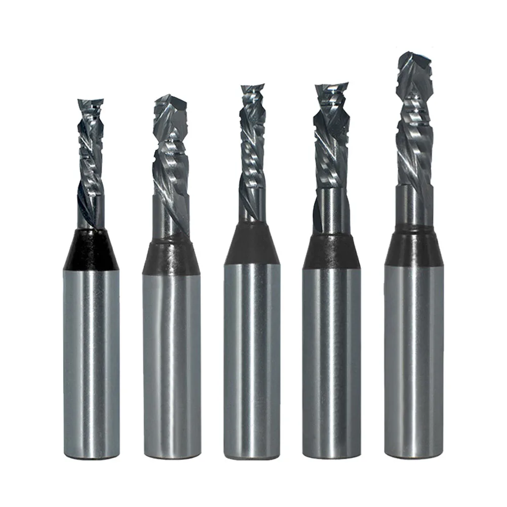 1/2 Shank Compound Spiral Straight Router Bit Engraving Cut CNC Trimming Slot Milling Cutter Milling Woodworking Tool
1/2 Shank Compound Spiral Straight Router Bit Engraving Cut CNC Trimming Slot Milling Cutter Milling Woodworking Tool