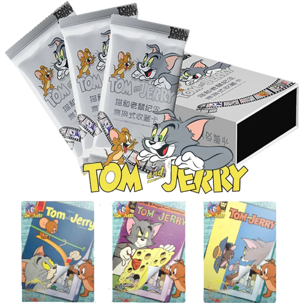 

Original Tom And Jerry Card For Child Light Hearted Humorous Daily Comedy Animations Limited Cartoon Collection Card Kids Gifts
