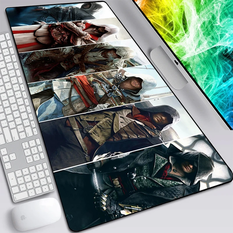 Assassins Creed Deskmat Keyboard and Mouse Pad Gaming Rubber Mat Pc Accessories Mousepad Gamer Desk Protector fashion Mause Pads
Assassins Creed Deskmat Keyboard and Mouse Pad Gaming Rubber Mat Pc Accessories Mousepad Gamer Desk Protector fashion Mause Pads