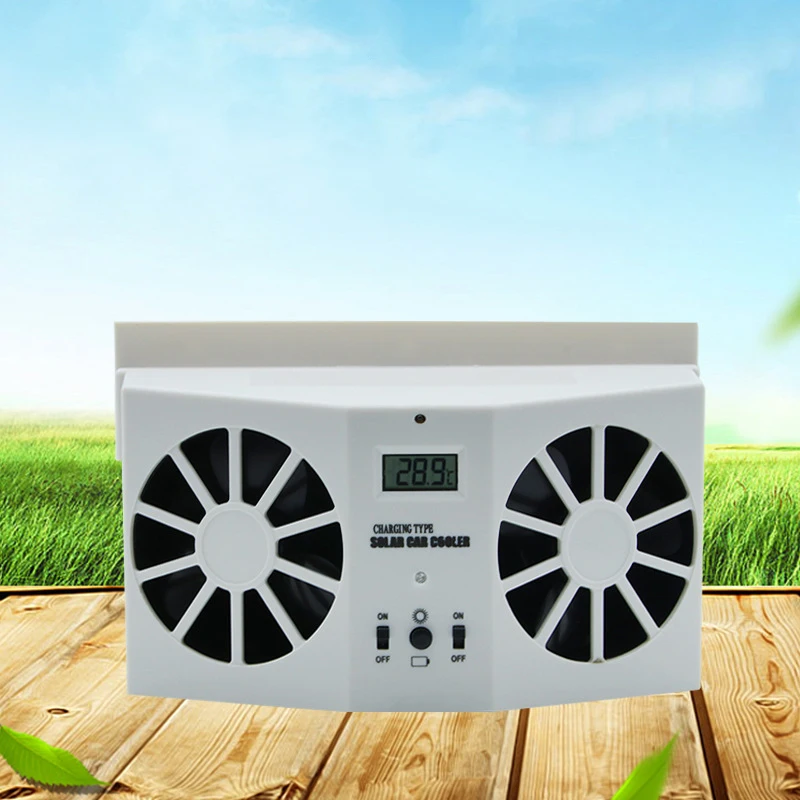 Solar Powered Car Cooler Front/Rear Window Radiator System Exhaust Cooling Air Radiator Fan A Ventilation Vent Fan Radiator K3E9
Solar Powered Car Cooler Front/Rear Window Radiator System Exhaust Cooling Air Radiator Fan A Ventilation Vent Fan Radiator K3E9