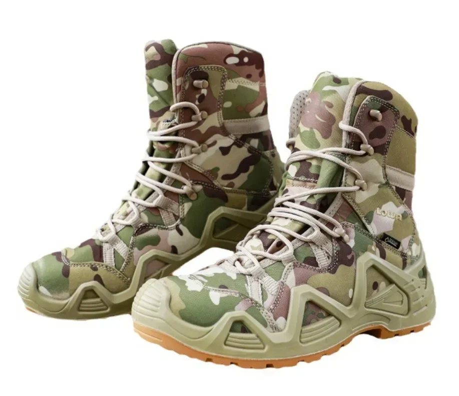 

High Gang Army Fans Combat Boots Outdoor Mountaineering Shoes Military Fans Tactical Boots Men's Sports Shoes Running Shoes