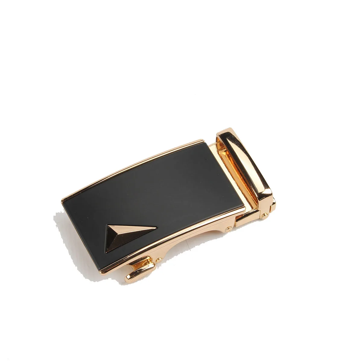 Matte black small gold triangle gold buckle black belt automatic buckle men's pure cowhide trend business
Matte black small gold triangle gold buckle black belt automatic buckle men's pure cowhide trend business