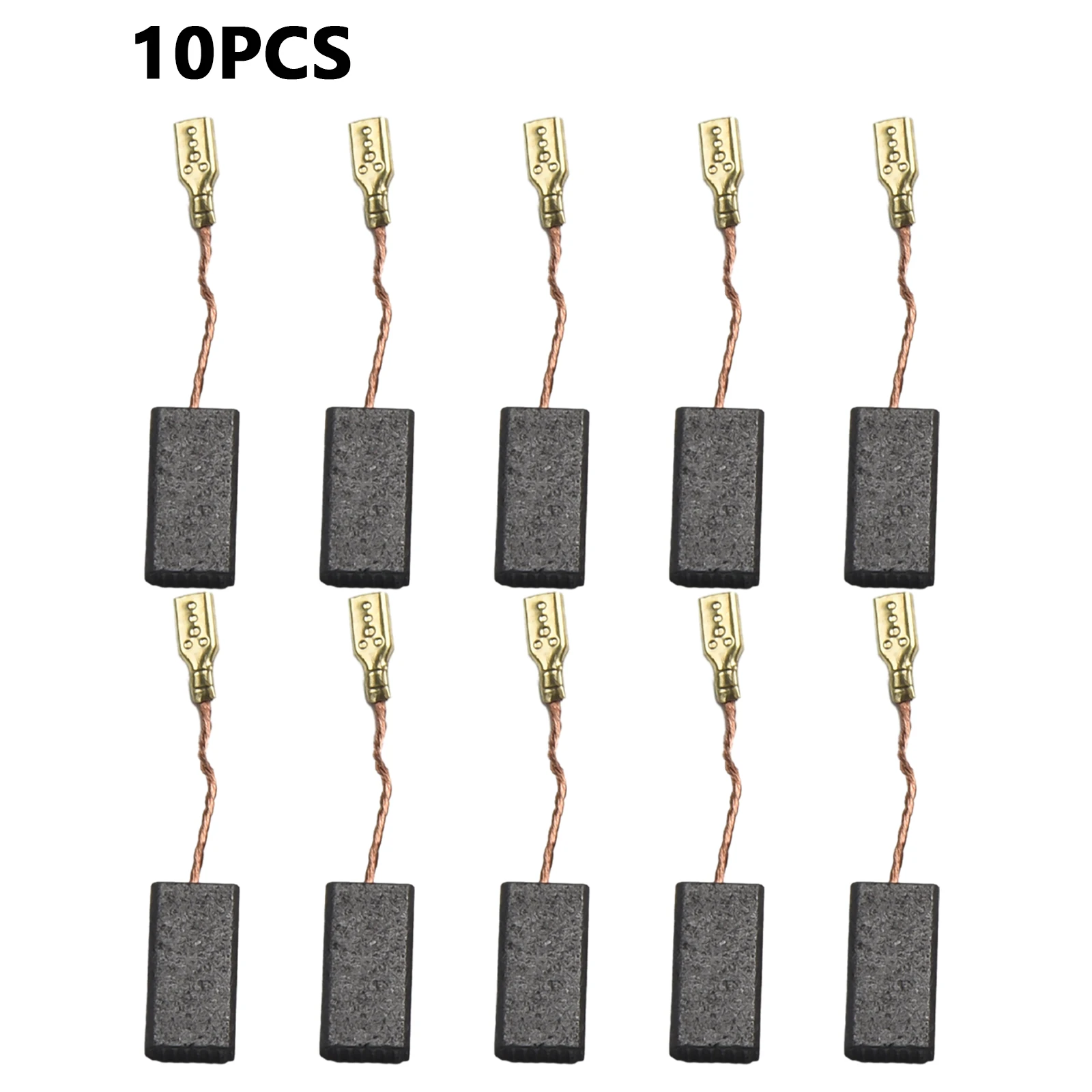 10pcs Motor Carbon Brushes For Motor Angle Grinder Circular Saws Miter Saws Drills Impact Drills Power Tool Accessories 15x8x5mm
10pcs Motor Carbon Brushes For Motor Angle Grinder Circular Saws Miter Saws Drills Impact Drills Power Tool Accessories 15x8x5mm