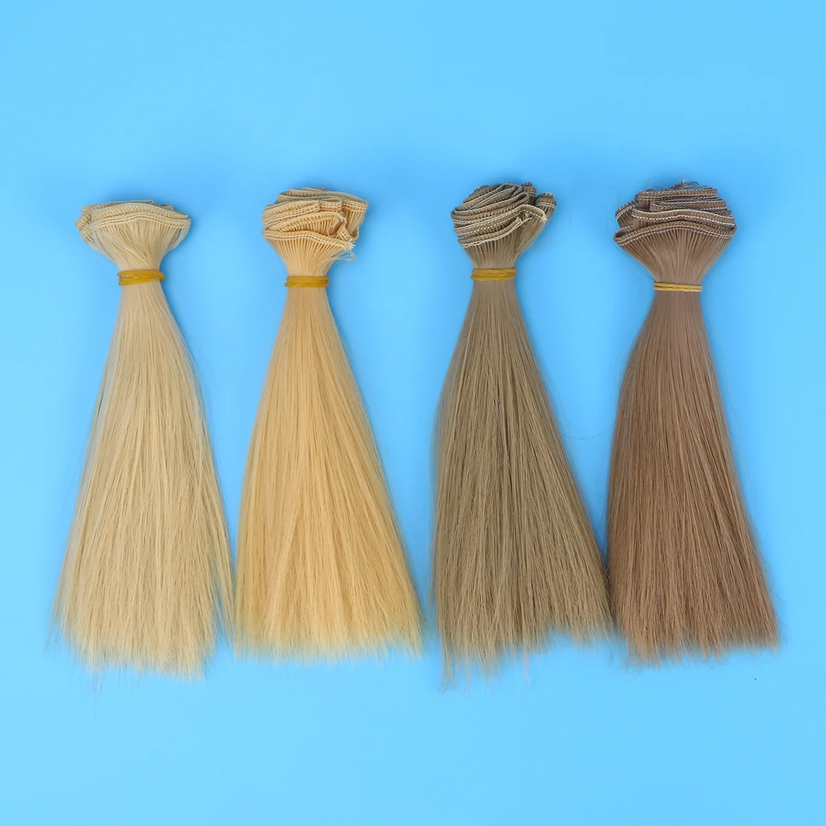 12pcs Heat Resistant Straight Hair Handcraft DIY Wigs Weft Hair Extensions - 100x15cm
12pcs Heat Resistant Straight Hair Handcraft DIY Wigs Weft Hair Extensions - 100x15cm