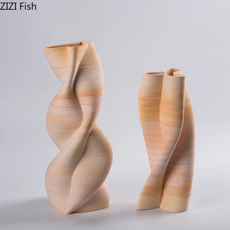 Асимметричная спиральная керамическая ваза, украшение для стола, креативные цветочные вазы, современные искусственные цветы, декоративная Цветочная композиция
Асимметричная спиральная керамическая ваза, украшение для стола, креативные цветочные вазы, современные искусственные цветы, декоративная Цветочная композиция
