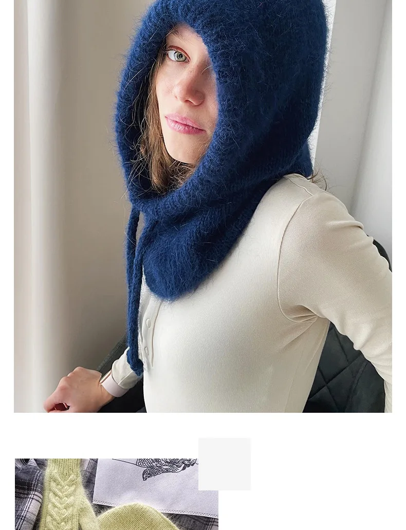 Winter Balaclava Hats For Men and Women Unisex Knitted Hooded Caps Outdoor Warmer Drawstring Hats One-Piece Neck Collar Beanies Cap 30 Mallzona S71e0b484d6b14e999c5a4d6a3019b0bcI Winter Balaclava Hats For Men and Women Unisex Knitted Hooded Caps Outdoor Warmer Drawstring Hats One-Piece Neck Collar Beanies Cap Mallzona