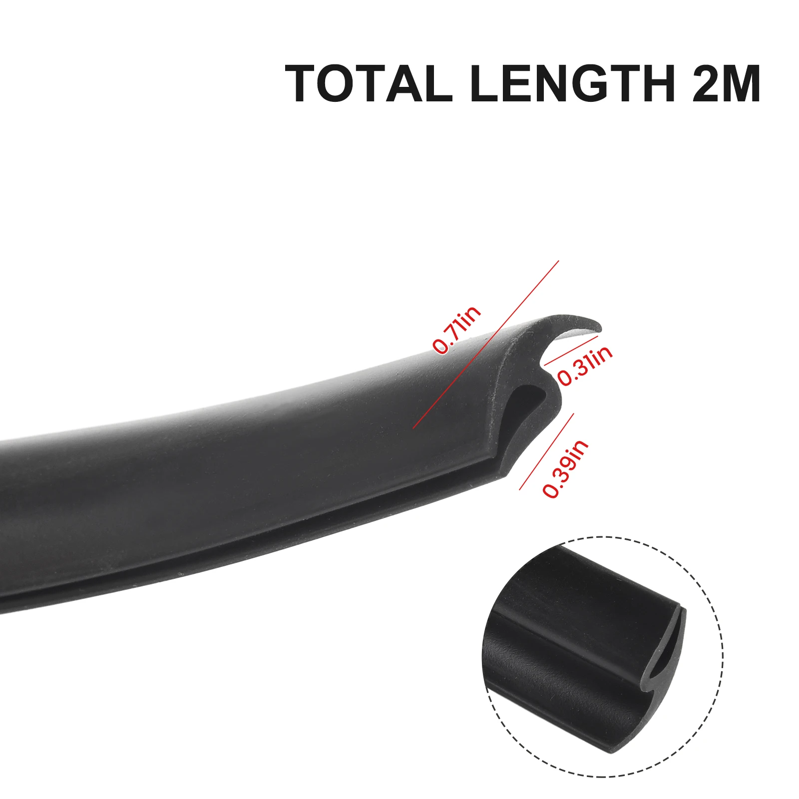 1pc 18mmX2m Car Seal Strip Wiper Front Windshield Sunroof Dustproof Sealing Strip Rubber Black Weatherstrip Auto Accessories
1pc 18mmX2m Car Seal Strip Wiper Front Windshield Sunroof Dustproof Sealing Strip Rubber Black Weatherstrip Auto Accessories