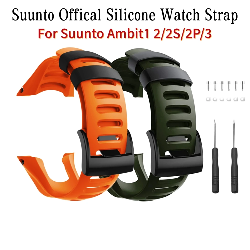 SUUNTO Strap For Ambit1/2/2S/2R/3P/3S/3R Silicone Watch Band Replacement Bracelet Belt For Ambit 3 Wristband Accessories
SUUNTO Strap For Ambit1/2/2S/2R/3P/3S/3R Silicone Watch Band Replacement Bracelet Belt For Ambit 3 Wristband Accessories
