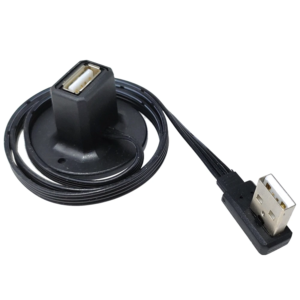 

0,2 М-1 м настольный USB 2.0 тип A Разъем-гнездо удлинитель для передачи данных зарядный кабель с подставкой экранированный