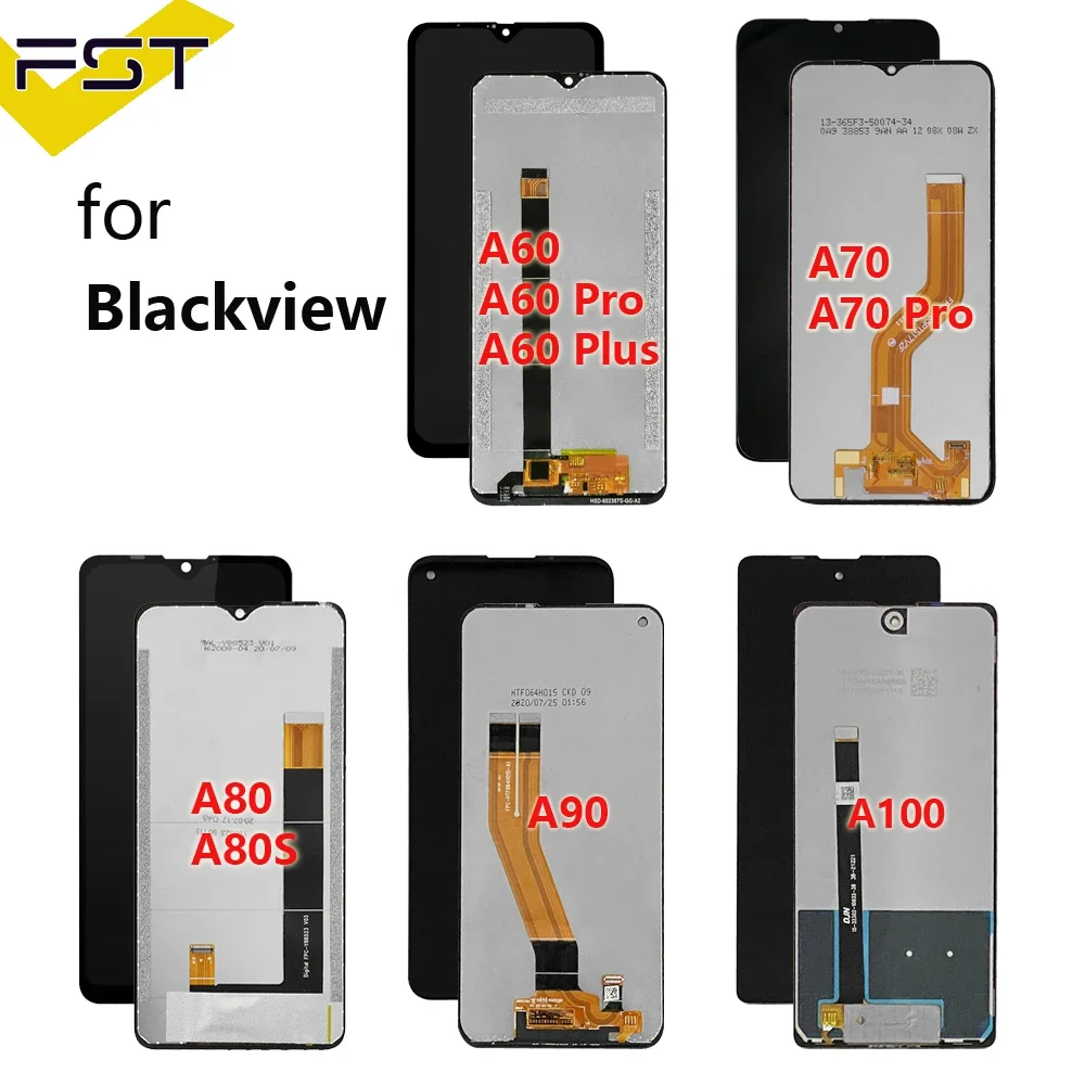 

For Blackview A60 A90 LCD Display Touch Screen Assembly For Blackview A70 A80 Pro LCD Display A80 Plus A52 A55 A85 A95 A100 LCD