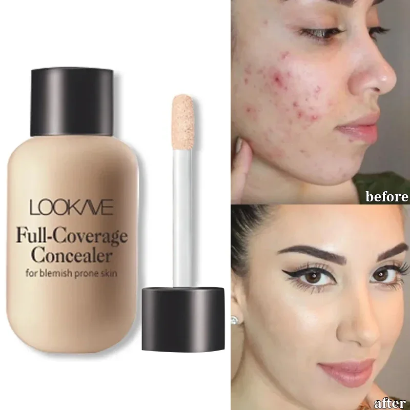 

Waterproof Face Liquid Concealer Makeup Moisturizing Full Coverage Acne Dark Circles Matte Lasting Whitening Contour Cosmetics