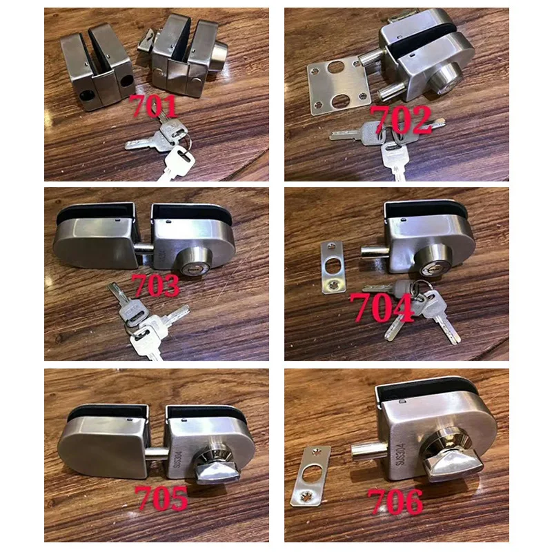 Glass Door Lock, Non Opening Stainless Steel Single and Double Doors, Tempered Glass Sliding Door Lock Latch
Glass Door Lock, Non Opening Stainless Steel Single and Double Doors, Tempered Glass Sliding Door Lock Latch