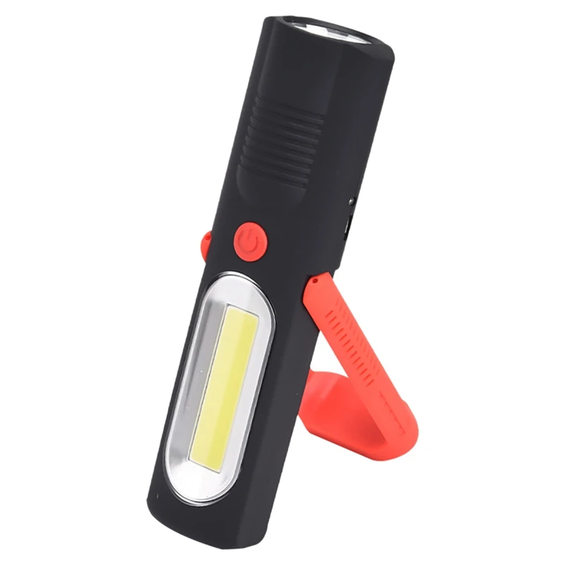New Powerful Portable COB LED Flashlight Magnetic Rechargeable Work Light 360 Degree Stand Hanging Torch Lamp For Work
New Powerful Portable COB LED Flashlight Magnetic Rechargeable Work Light 360 Degree Stand Hanging Torch Lamp For Work