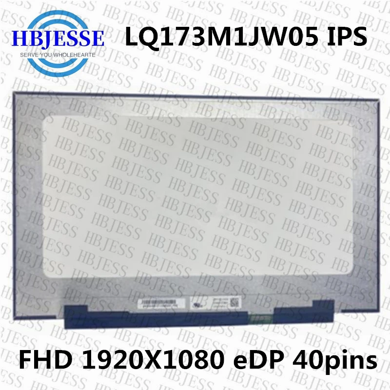 LP173WFG SPV3 LP173WFG SPV2 LQ173M1JW05 17,3 дюймов 1920 * 1080IPS FHD EDP 40-контактный зеркальный ЖК-экран для ноутбука
LP173WFG SPV3 LP173WFG SPV2 LQ173M1JW05 17,3 дюймов 1920 * 1080IPS FHD EDP 40-контактный зеркальный ЖК-экран для ноутбука