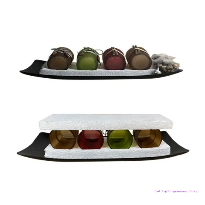 C63E Holders Set for Bathroom Decorations Candles Tray Centerpieces for Dining Room Living Room Home Coffee Table Decor 
C63E Holders Set for Bathroom Decorations Candles Tray Centerpieces for Dining Room Living Room Home Coffee Table Decor