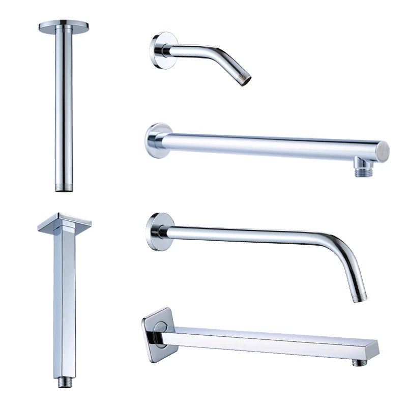 Wall Mounted Shower Arms Stainless Steel G1/2 Water inlet Tubes Ceiling Rod Shower Head Bar Fixed Seat for Bathroom Accessories
Wall Mounted Shower Arms Stainless Steel G1/2 Water inlet Tubes Ceiling Rod Shower Head Bar Fixed Seat for Bathroom Accessories