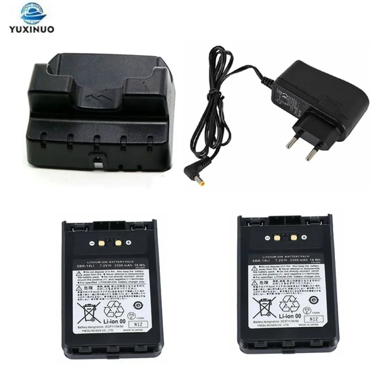 SBR-14LI 7.2V 2200mAh Li-ion Battery + CD-41 Rapid Charger For YAESU VX-8R 8GR 8DR FT-1DR 2DR 3DR Radio fit FNB-101Li FNB-102Li
SBR-14LI 7.2V 2200mAh Li-ion Battery + CD-41 Rapid Charger For YAESU VX-8R 8GR 8DR FT-1DR 2DR 3DR Radio fit FNB-101Li FNB-102Li