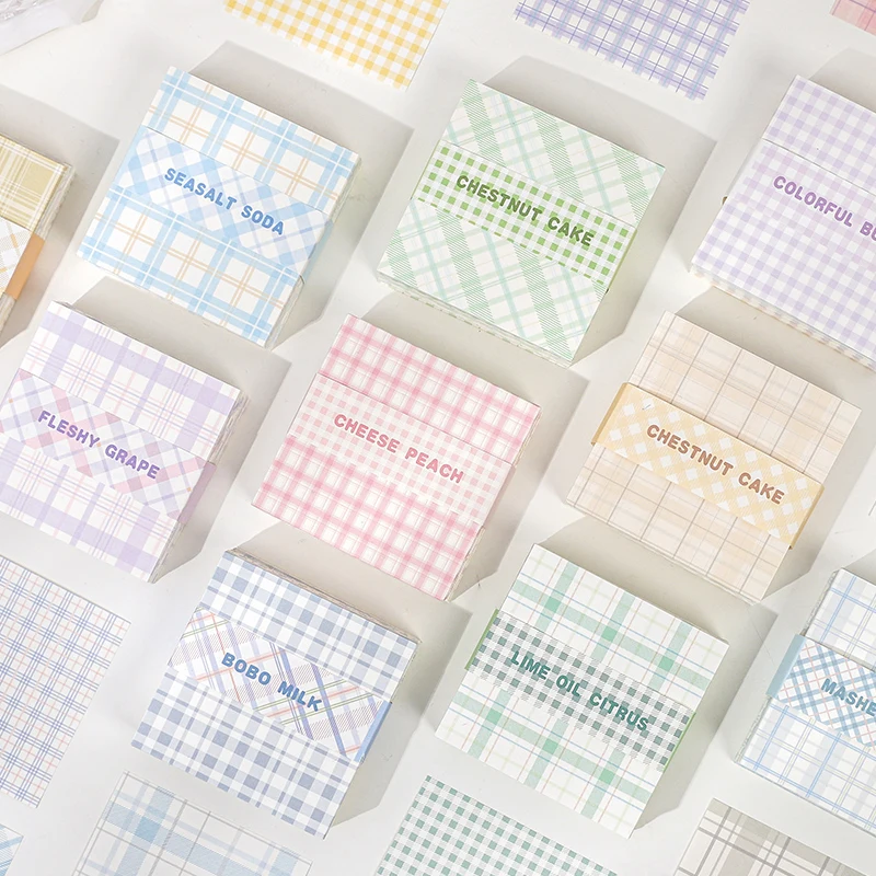 200Pcs/Set Assorted Checkered Elements Memo Pads Aesthetic Notebooks Scrapbooking Pay Note For School OfficeStationery Supplies
200Pcs/Set Assorted Checkered Elements Memo Pads Aesthetic Notebooks Scrapbooking Pay Note For School OfficeStationery Supplies