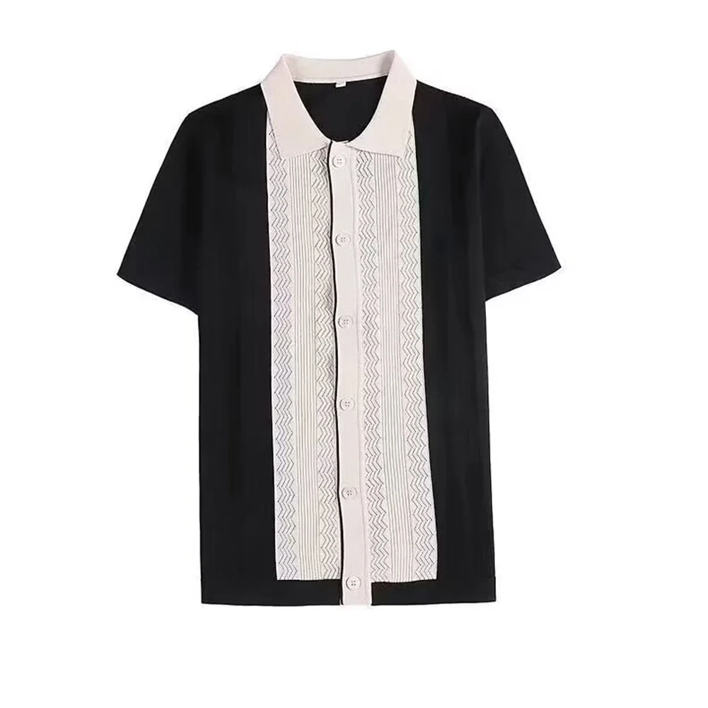 Men Shirt Short Sleeve Simple Slight Stretch Summer Tee Top 1 Pc Basic Casual Colorblock Comfortable Lapel Comfy
Men Shirt Short Sleeve Simple Slight Stretch Summer Tee Top 1 Pc Basic Casual Colorblock Comfortable Lapel Comfy