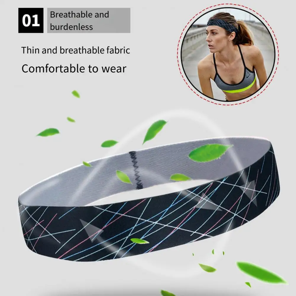 Breathable Sports Headband Moisture-wicking Sports Headband for Men Women Breathable Elastic Fitness Sweatband for Cycling
Breathable Sports Headband Moisture-wicking Sports Headband for Men Women Breathable Elastic Fitness Sweatband for Cycling