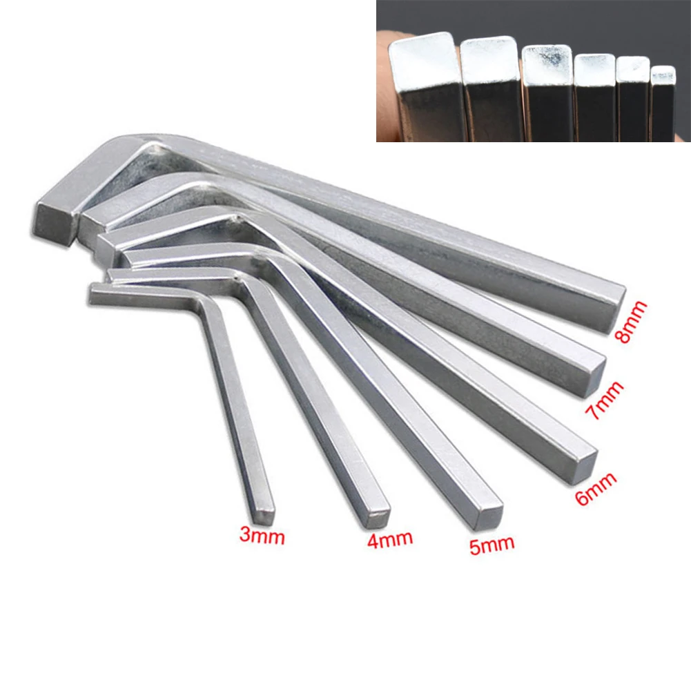 3-10mm L Shaped Square Head Wrench Square Key 4Point Chromium Vanadium Steel Wrench Screwdrivers For Tighten The Square Screw
3-10mm L Shaped Square Head Wrench Square Key 4Point Chromium Vanadium Steel Wrench Screwdrivers For Tighten The Square Screw