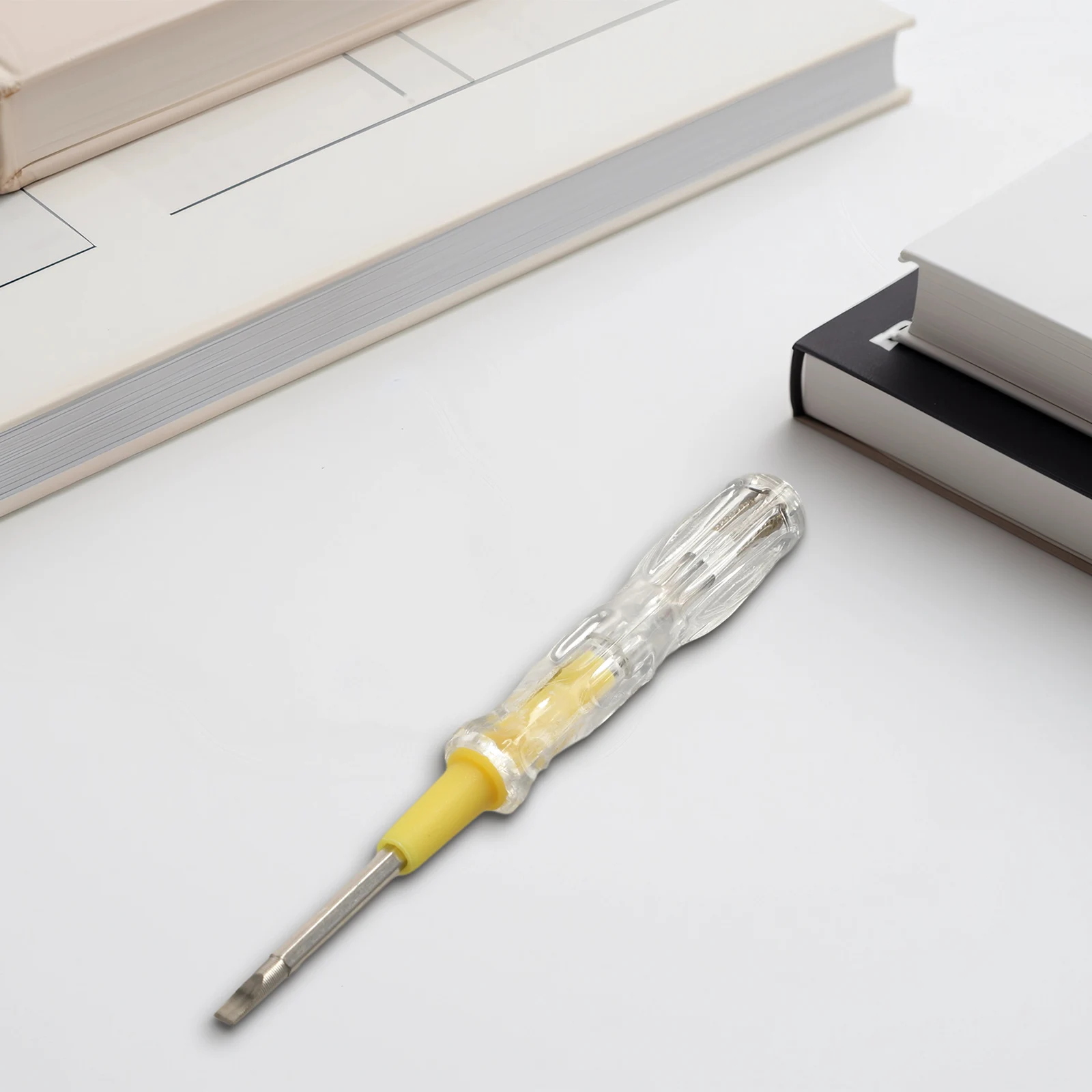 100-500V Double Head LED Electric Tester Pen Slotted Screwdriver Multifunctional Test Pencil For Circuit Surveying
100-500V Double Head LED Electric Tester Pen Slotted Screwdriver Multifunctional Test Pencil For Circuit Surveying