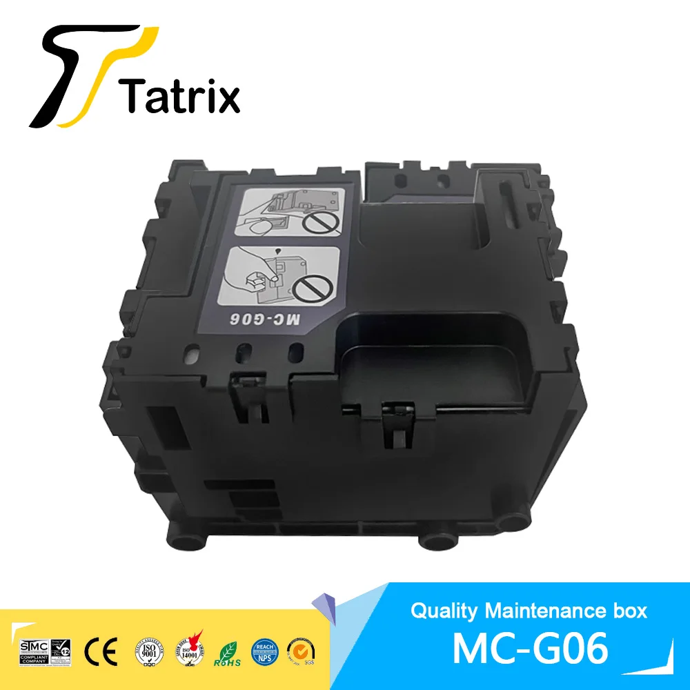 For Canon MC-G06 maintanence box for Canon CANON PIXMA TS7680i TS7780i TS770aTS7720 TR7820 TS7650iTS7640i TS7740i TS6730 TS6630
For Canon MC-G06 maintanence box for Canon CANON PIXMA TS7680i TS7780i TS770aTS7720 TR7820 TS7650iTS7640i TS7740i TS6730 TS6630