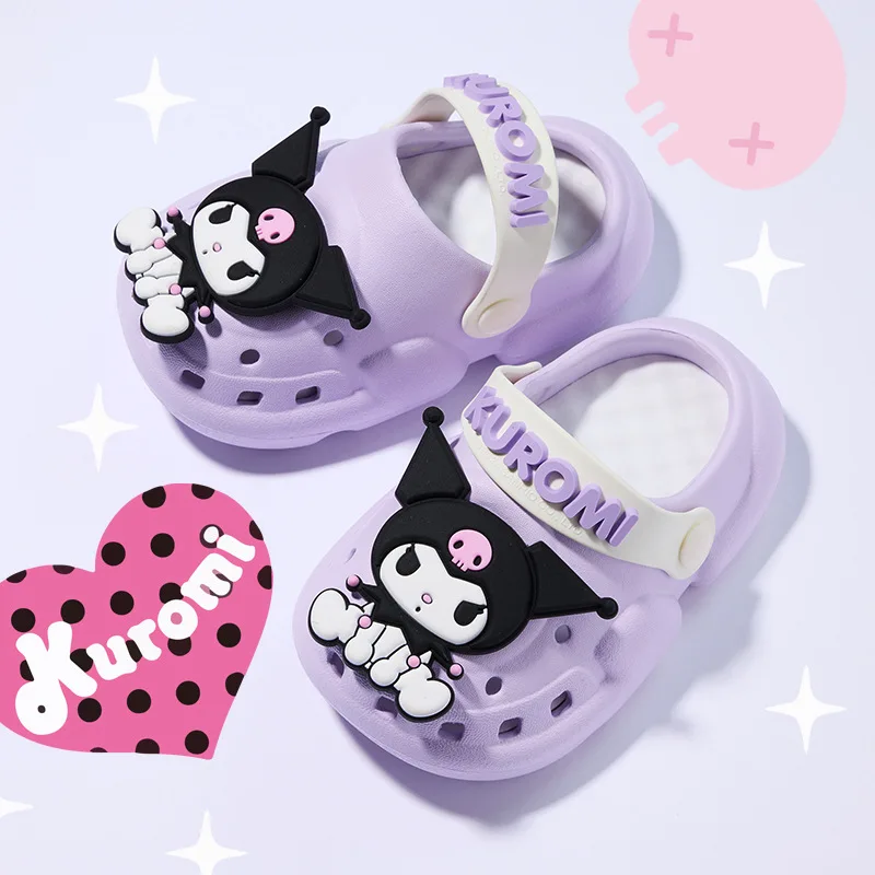 Шлепанцы Cinnamoroll Kuromi детские, аниме кавайные Санрио, летняя Милая мультяшная домашняя скандальная обувь My Melody для мальчиков и девочек, игрушки
Шлепанцы Cinnamoroll Kuromi детские, аниме кавайные Санрио, летняя Милая мультяшная домашняя скандальная обувь My Melody для мальчиков и девочек, игрушки