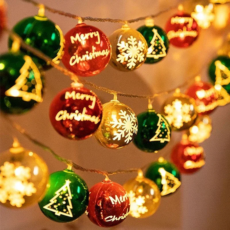 2024 Christmas String Lights Santa Claus Christmas Balls Decoration Lighting Strings for Xmas Tree Navidad New Year Home Decor
2024 Christmas String Lights Santa Claus Christmas Balls Decoration Lighting Strings for Xmas Tree Navidad New Year Home Decor