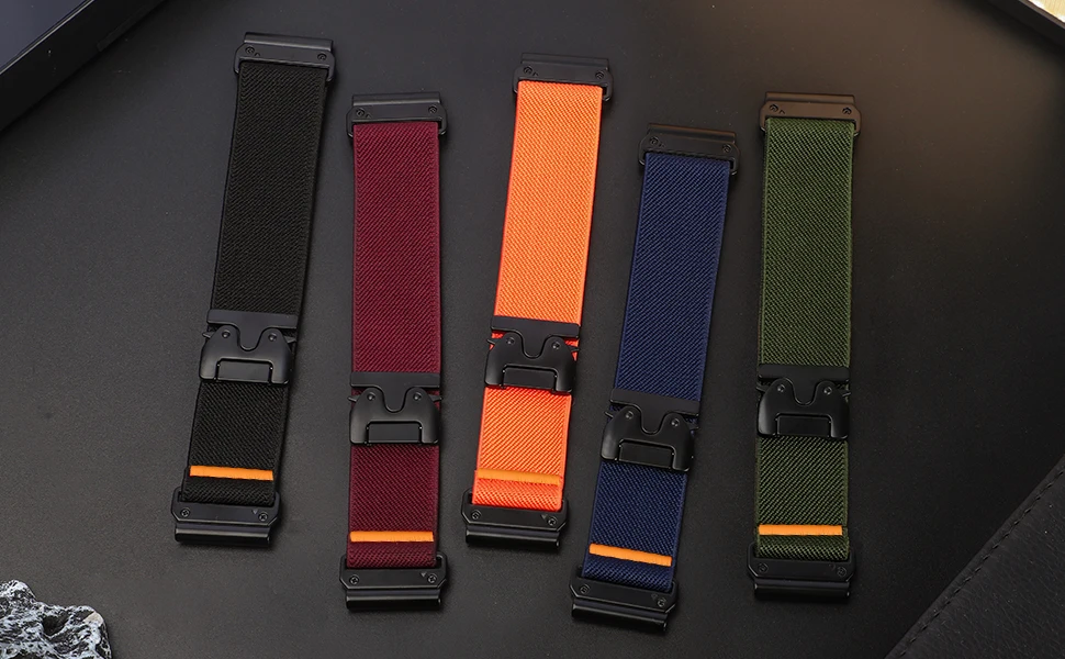 22mm Quick Fit Strap for Garmin Fenix 8 7 Pro 7S 6X 6 5X 5Plus Venu 3 Tactix 7 Parachute Nylon bracelet correa Fenix 8 band 47mm 22mm Quick Fit Strap for Garmin Fenix 8 7 Pro 7S 6X 6 5X 5Plus Venu 3 Tactix 7 Parachute Nylon bracelet correa Fenix 8 band 47mm