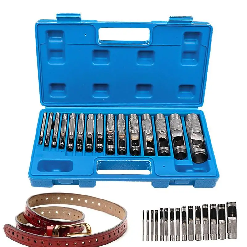Leather Open Tool 15pcs Leather Steel Cutter For Hollows Arts And Crafts Industrial Hardware For Jackets Watchbands Backpacks
Leather Open Tool 15pcs Leather Steel Cutter For Hollows Arts And Crafts Industrial Hardware For Jackets Watchbands Backpacks