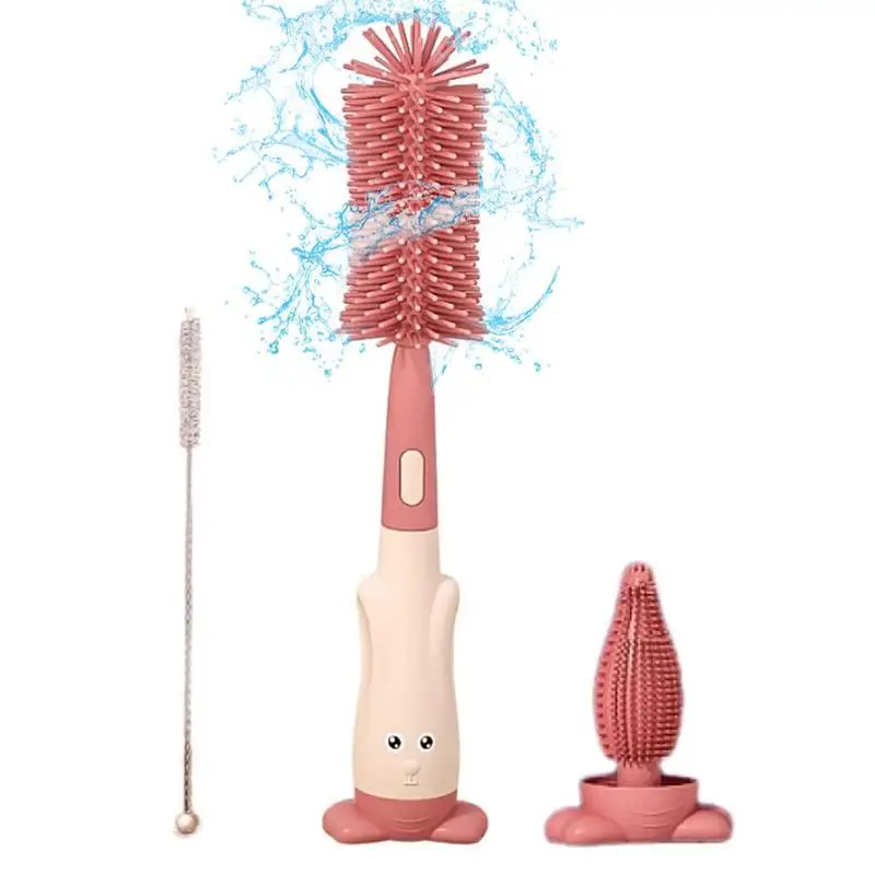 Silicone Cleaning Brush Kit 3 In 1 Long Handle Water Bottles Cleaner Cleaner Brushes Kit For Baby Bottles Sports Bottle Vase
Silicone Cleaning Brush Kit 3 In 1 Long Handle Water Bottles Cleaner Cleaner Brushes Kit For Baby Bottles Sports Bottle Vase