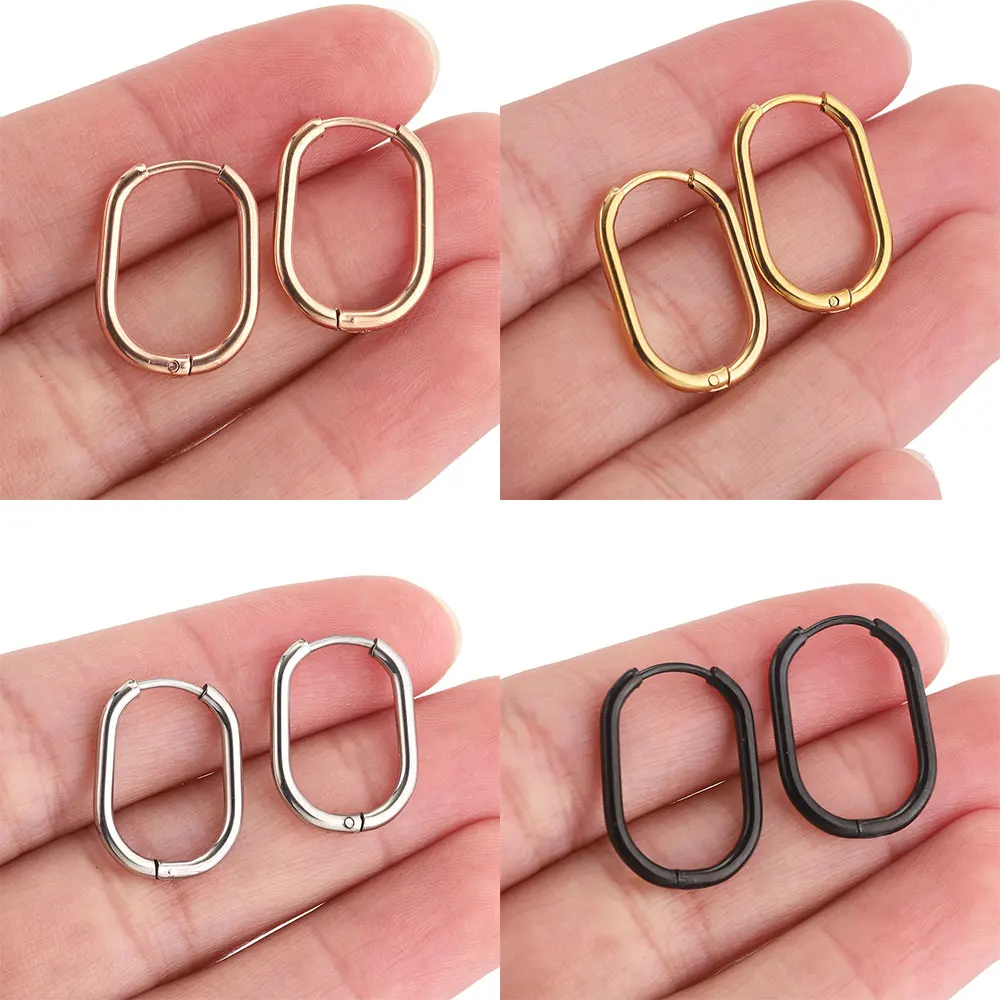 6pcs Stainless Steel Hoop Earrings for Women Earrings Piercing Jewelry Earring Hoop Prevent Allergy Earrings Jewelry Wholesale
6pcs Stainless Steel Hoop Earrings for Women Earrings Piercing Jewelry Earring Hoop Prevent Allergy Earrings Jewelry Wholesale