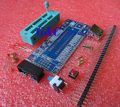 Макетная плата ATMEGA8 ATMEGA48 ATMEGA88, AVR (без чипа), комплект «сделай сам», 2 шт.
Макетная плата ATMEGA8 ATMEGA48 ATMEGA88, AVR (без чипа), комплект «сделай сам», 2 шт.
